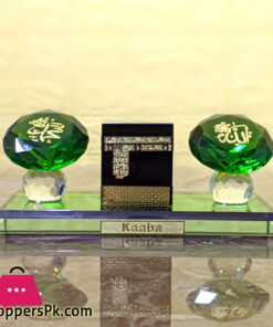 Crystal Kaaba Arab handicrafts Table Decorations 13-CM