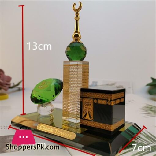 2020 Eid mubarak Muslim supplies ramadan decoration crafts islamic decor Crystal Kaaba in Mecca Haji Arab handicrafts souvenirsParty DIY Decorations