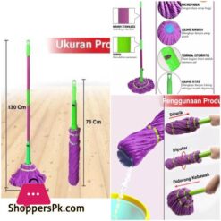 Easy Self Wringing Twist Mopmicrofiber Squeeze Mopreplacement Mop Headdry Wet Mop For Hardwoodtile Floor Cleaning