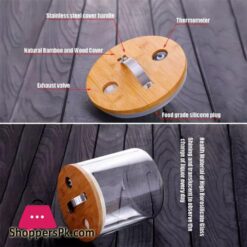 Glass Drink Dispenser With Spout Stainless Steel Beverage Dispenser With Stand For Parties Lemonade Stand For Tea Coffee Cold Milk Water Juice In Parties Offices Weddings - 11-Liter