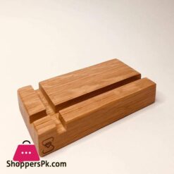 Wooden Oak Stand For Smartphones Handmade Wood Stand Natural Wood Holder Wooden Phone Holder Tablet Holder Stand Solid Oak Wood Handmade Tabletphone Stand Oak Modern Phone Holder