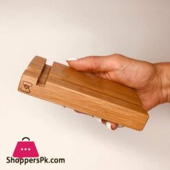 Wooden Oak Stand For Smartphones Handmade Wood Stand Natural Wood Holder Wooden Phone Holder Tablet Holder Stand Solid Oak Wood Handmade Tabletphone Stand Oak Modern Phone Holder