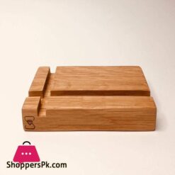 Wooden Oak Stand For Smartphones Handmade Wood Stand Natural Wood Holder Wooden Phone Holder Tablet Holder Stand Solid Oak Wood Handmade Tabletphone Stand Oak Modern Phone Holder