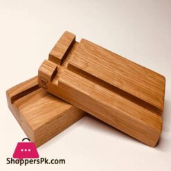 Wooden Oak Stand For Smartphones Handmade Wood Stand Natural Wood Holder Wooden Phone Holder Tablet Holder Stand Solid Oak Wood Handmade Tabletphone Stand Oak Modern Phone Holder