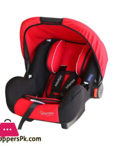 Infantes Carry Cot & Car Seat 0-18 Months Red And Black (BNCC-28)