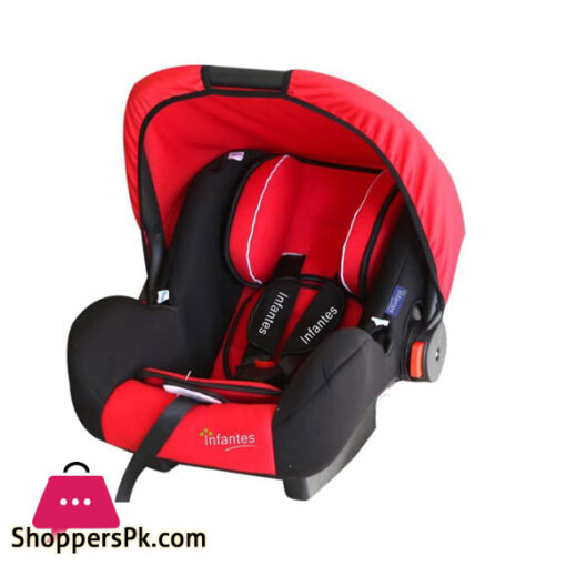 Infantes Carry Cot & Car Seat 0-18 Months Red And Black (BNCC-28)