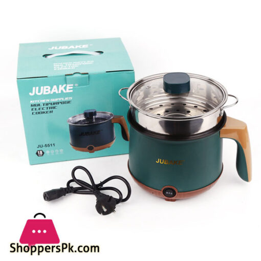 JUBAKE Electric Nonstick Hot Pot Cooker JU-5511 & Steamer