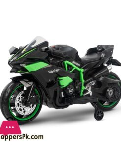 GoodLuck Baybee Battery Operated Bike for Kids Rechargeable Bike Electric Ride on Baby Bike with Led Light Music USB Battery Operated Kids Bike for Boys Girls 2 to 6 Years Green