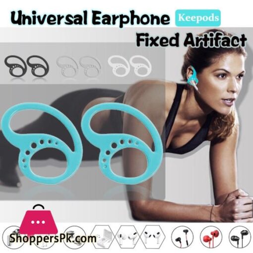 Keepods Sports Universal Earphone Anti Lost Silicone Holder For Airpods