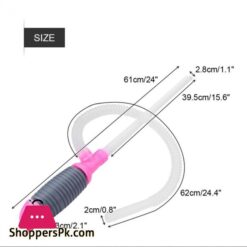 Universal Hand Oil Suction Pipe Liquid Suction Device Manual Car Pumping Suction Tube Oil Suction Tubefuel Tanks
