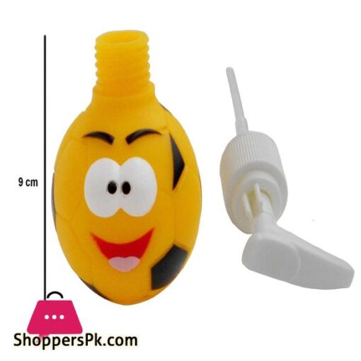 Nohunt Liquid Soap Dispenser Ball Shape Hand Wash Bathroom Accessories Yellow