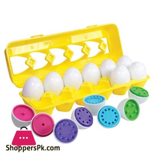 Matching Eggs Color Recognition Count 12 Pieces 11B