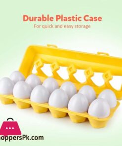 Matching Eggs Color Recognition Count 12 Pieces 11B
