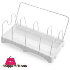 Multi Funtion Pot Pan Storage Rack 24 Tiers Pot Frying Pan Lid Storage Rack Organizer Kitchen Cookware Holder Pans Holder