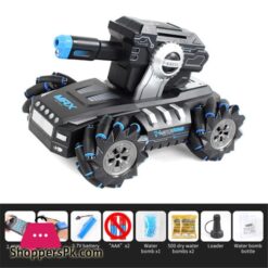 New Water Bomb Tank Car 2.4G Drift Launch Water Bomb Vehicle Gesture Watch Control Car 360 Degree Rotation Rc Stunt Car Toy