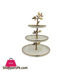 Wb983 3Tier Pastry G Orchid 6C