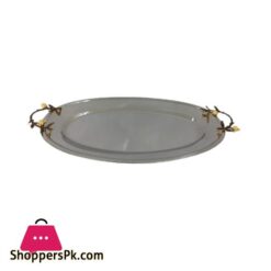 WB976 Oval Tray ORCHID 8c