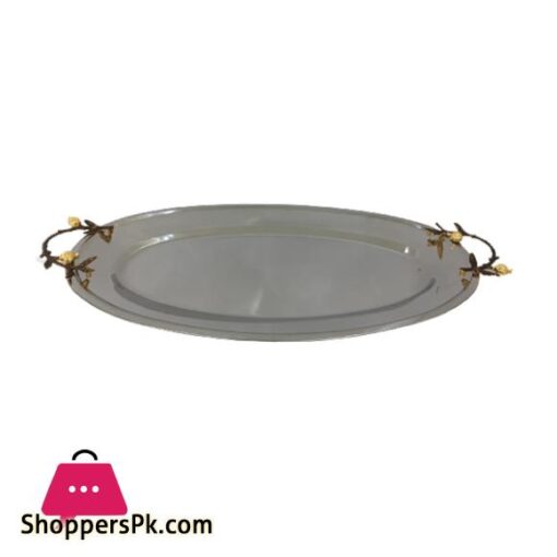WB978 Oval Tray ORCHID 6c