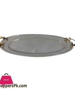 WB980 Oval Tray ORCHID 6c