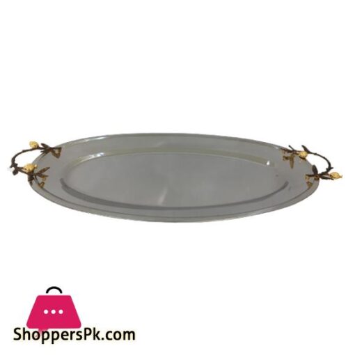 WB980 Oval Tray ORCHID 6c