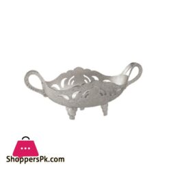 362 11 FOTED GONDOLA SERVING BOWL S SILVER