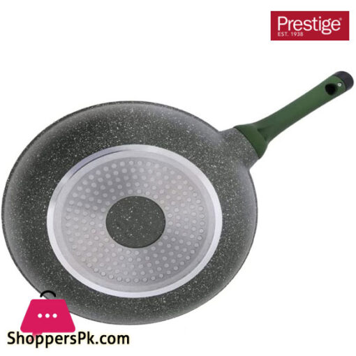 Prestige ESSENTIALS Granite Aluminum Granite Non-stick Wok Pan With Lid 28CM - 81116