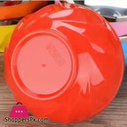 Stainless Steel Bowl Double Wall Thickened Bowls Tableware Kitchen Dinnerware Rice Fruit Soup Bowl Pack Of 4 Pc - 12Cm