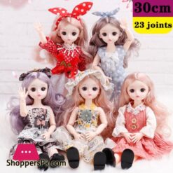 Super Cute 30Cm Barbie Doll Girl Princess Dress Up Toy Bjd Doll Ye Luoli Birthday Gift Anak Patung Barbie Doll Toys Girl 10 Super Cute 30Cm Barbie Doll Girl Princess Dress Up Toy Bjd Doll Ye Luoli Birthday Gift Anak Patung Barbie Doll Toys Girl