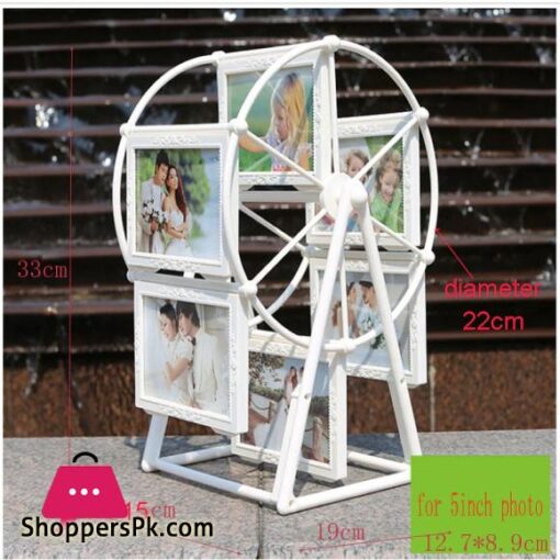Wedding Picture Frames Ferris Wheel Windmill Shape 12pcs Photo Home Decor