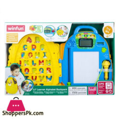 Winfun Lil' Learner Alphabet Backpack