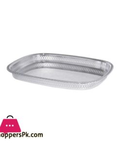 ZL2013649 Zolten Rect Tray S Silver 6c