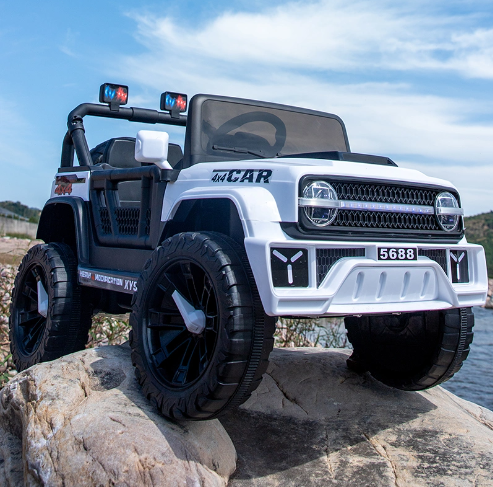 Battery Power Kids Electric Car With Double Seat Children Electric Ride On Jeep 2-10 Year Kids