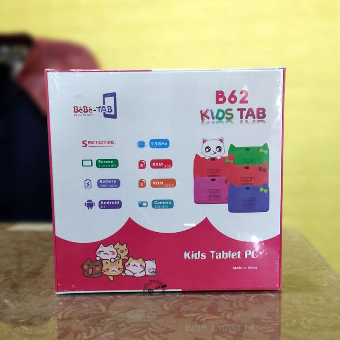 Bebe-Tab B62 Kids Learning Tablet 7 Inch 3Gb-32Gb
