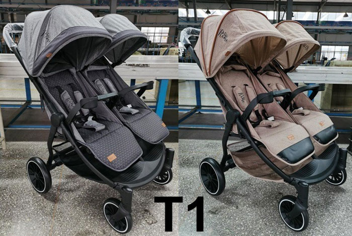 Cangaroo Rome Twin Stroller