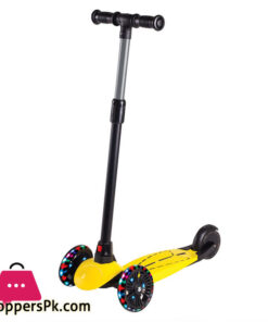 Cool wheels Dragon 3 Wheel Kick Scooter With Light - Yellow - FR59472