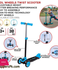 COOL WHEELS TWIST WITH LIGHT BLUE SCOOTER – FR58055