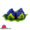 Dragon Grape Shape Ceramic Salt &Amp; Pepper Shaker Set With Plate 1 Piece Salt &Amp; Pepper Set Ceramic Green Purple
