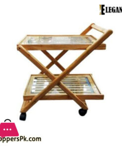 Elegant X Max Folding Tea Serving Trolley - ET88007