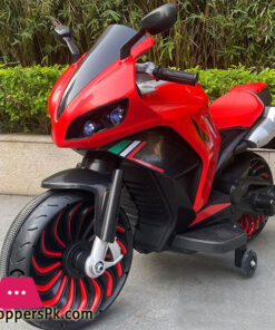 Ferrari Motor Bikes For Kids Hand Accelerator Ride On Bike - 2 To 10 Years - Image 2