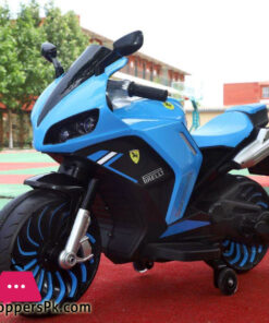 Ferrari Motor Bikes For Kids Hand Accelerator Ride on Bike - 2 to 10 years