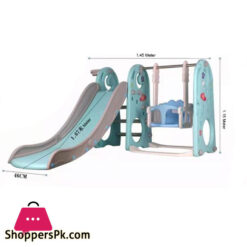 Kids 3 in 1 Outdoor Play Structure Jumbo Slide Set KSH-8558