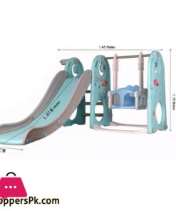 Kids 3 in 1 Outdoor Play Structure Jumbo Slide Set KSH-8558