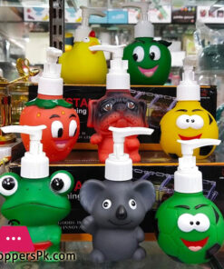 Liquid Soap Dispenser Cartoon Shape Kids Hand Wash Bathroom Accessories
