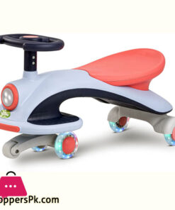 Magic Cars for Kids Baby Swing Car for Kids with Scratch Free PU Led Wheels & Led Lights Ride on Toy Kids Car Push Ride on Magic car for Kids 3 to 8 Years Boys Girls QT-8066