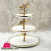 Orchid 3 Tier Cake And Cupcake Stand For Birthdays Wedding Party Dessert Holder Stand Wb1161