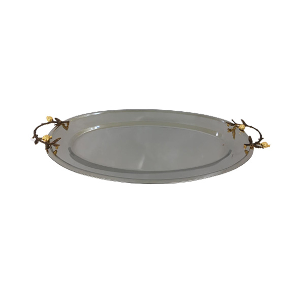 Orchid Oval Serving Tray Wb976