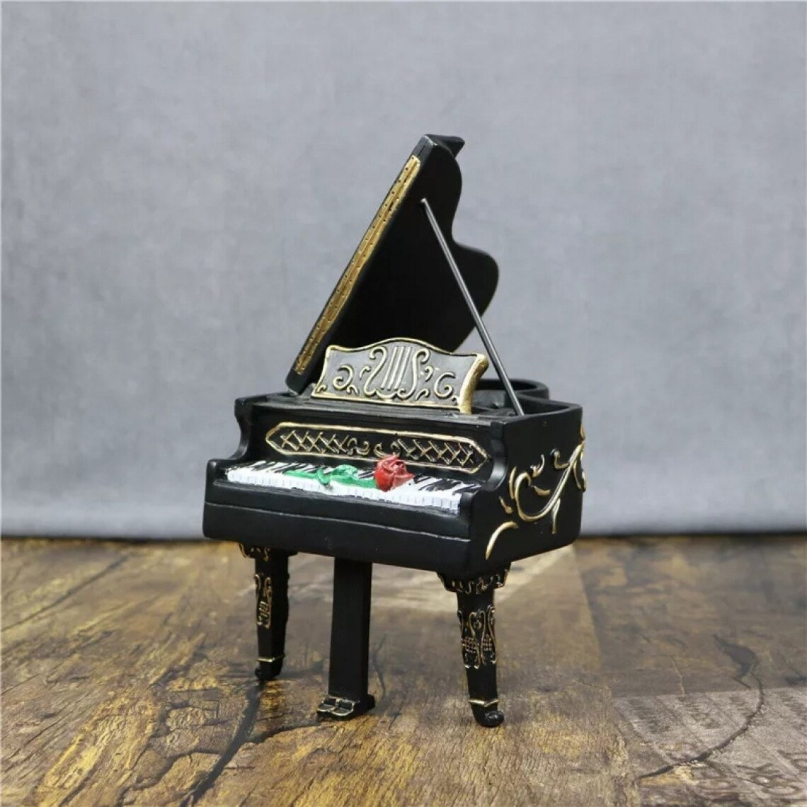 Piano Statue Sculpture Jazz Band Music Musical Gift Musician Figurine Musical Instruments Piano Miniatures
