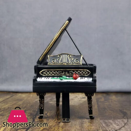 Piano Statue Sculpture Jazz Band Music Musical Gift Musician Figurine Musical Instruments Piano Miniatures
