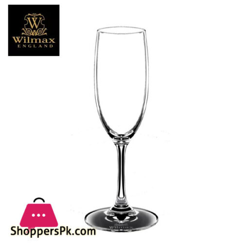 Wilmax Champagne Flute Glass 230ML - Set of 6 - WL‑888027-6A