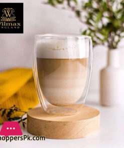 WILMAX THERMO GLASS Double Wall Glass 500 ML ONE-Piece